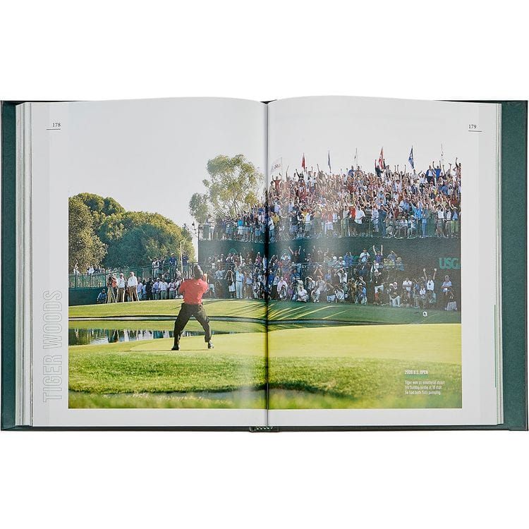 Graphic Image - Sports Illustrated Tiger Woods 25 Year Special Edition Leather Book - Books