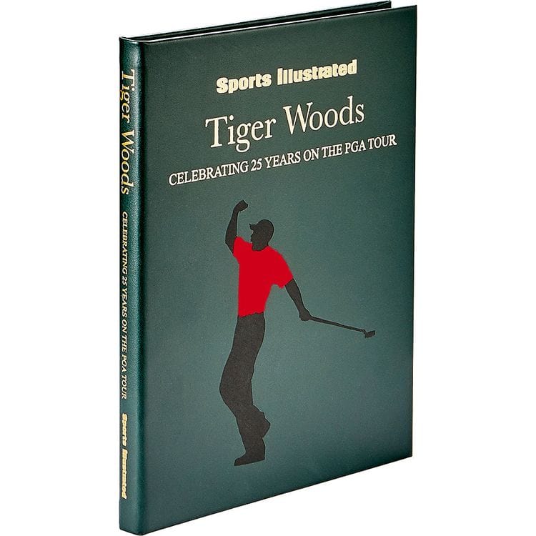 Graphic Image - Sports Illustrated Tiger Woods 25 Year Special Edition Leather Book - Books