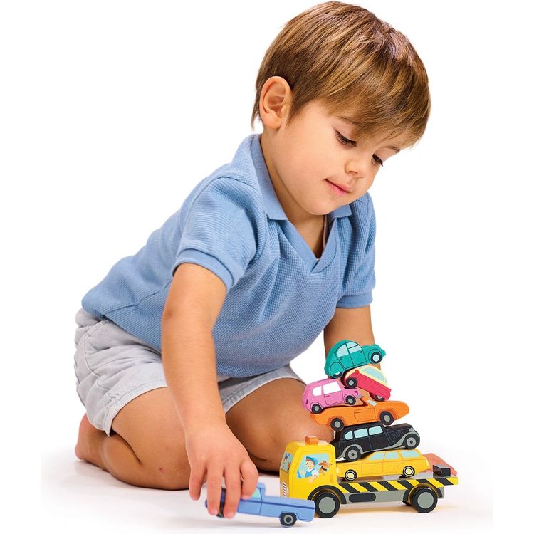 Tender Leaf Toys Preschool Stacking Cars
