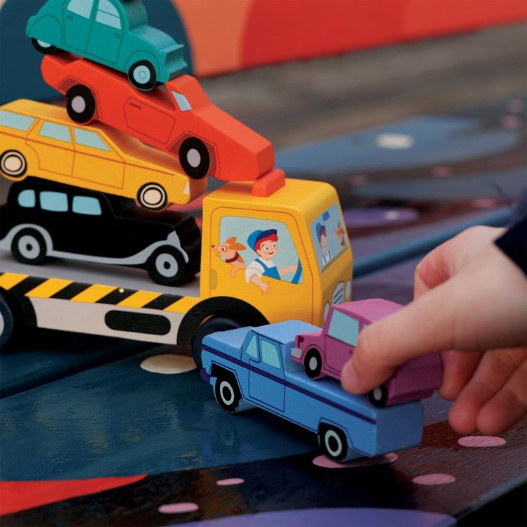 Tender Leaf Toys Preschool Stacking Cars