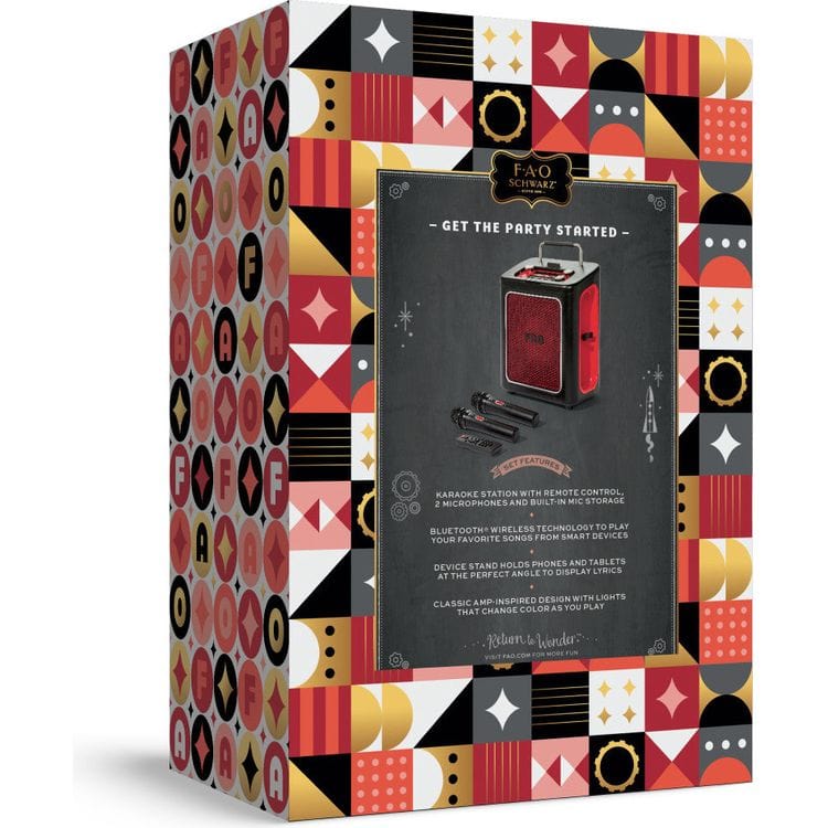 FAO Schwarz - Stage Stars Karaoke 2-Mic Music Station - Music
