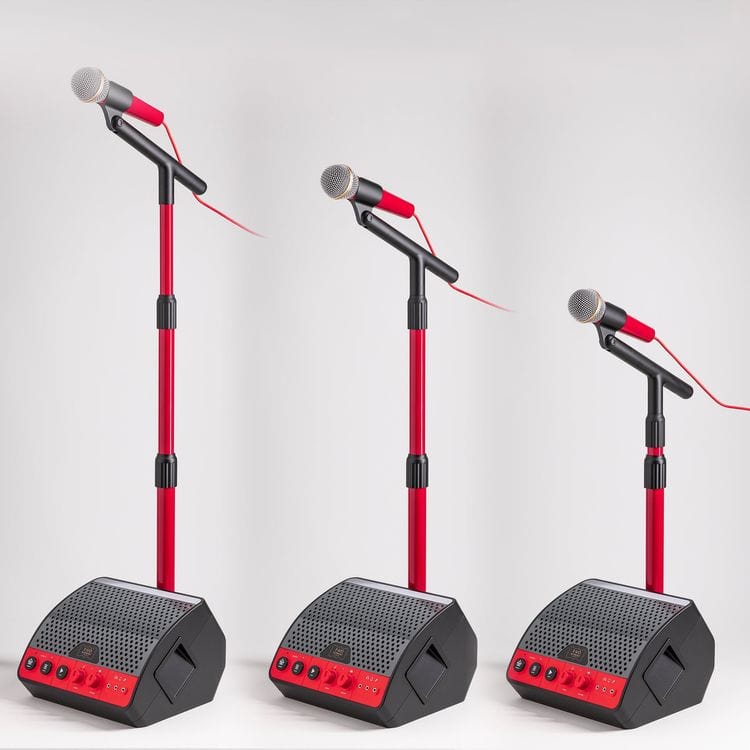 FAO Schwarz - Stage Stars Karaoke Mic & Stand - Music