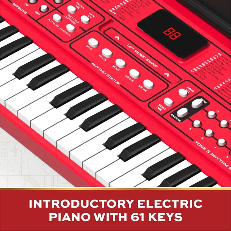 FAO Schwarz - Stage Stars Pro Keys 61-Key Electric Piano - Music