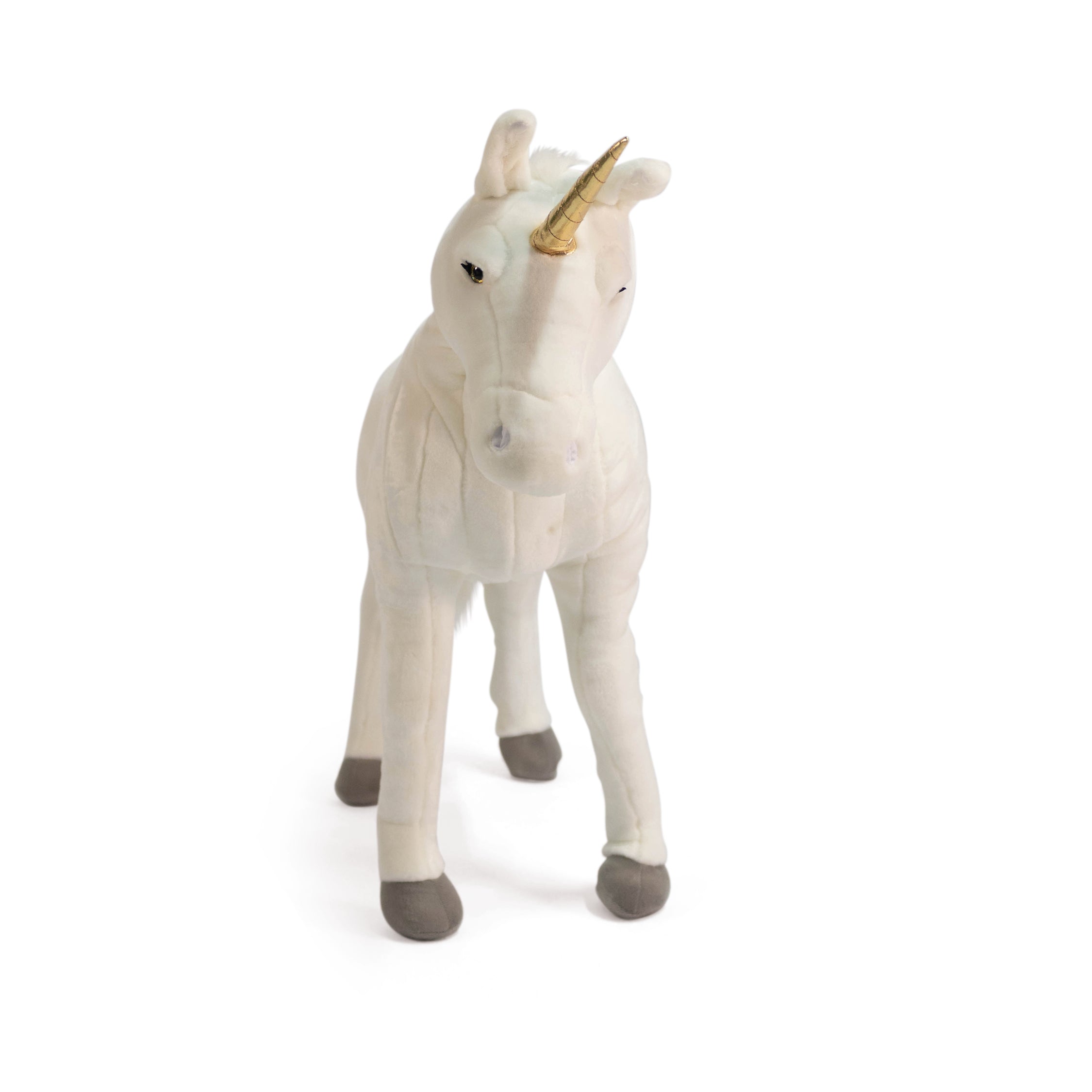 FAO Schwarz - Standing White Unicorn Plush - 31.5" - Plush
