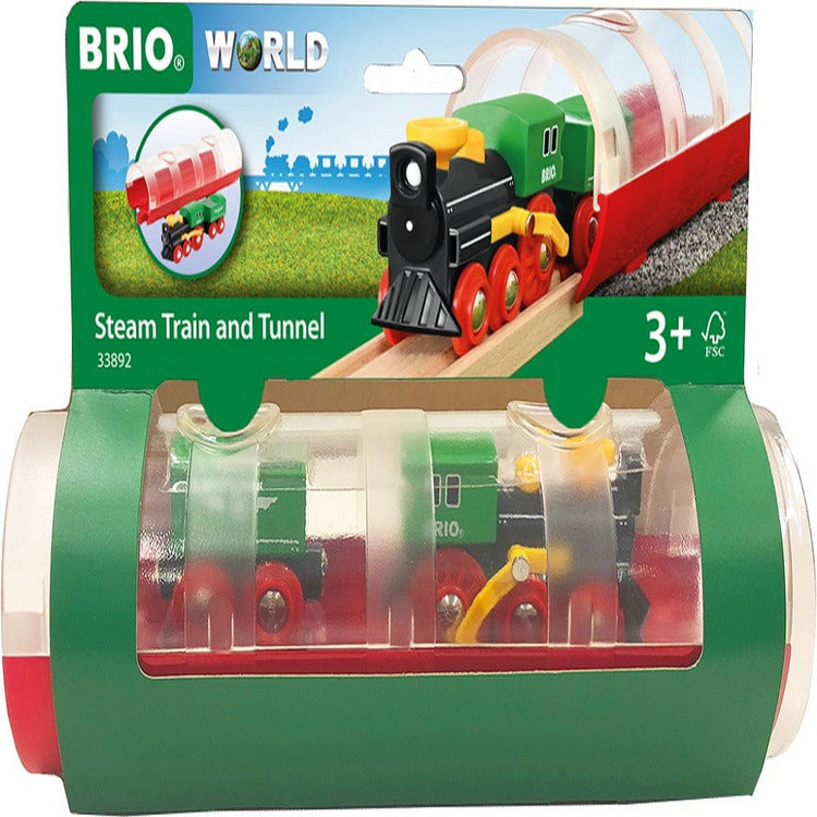 Brio - Steam Train & Tunnel - Preschool
