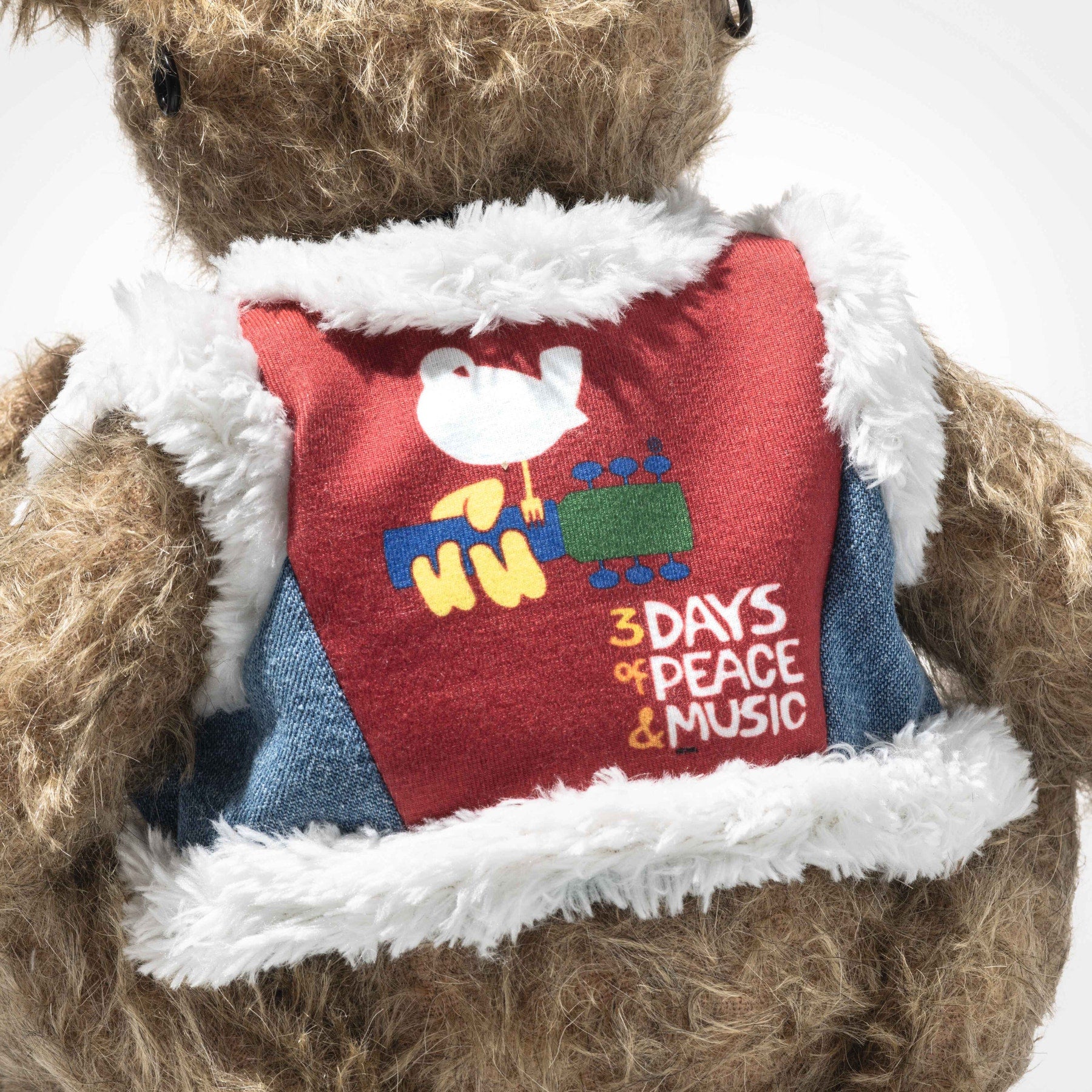 Steiff North America, Inc. - Steiff Rocks! Woodstock Teddy Bear Limited Edition - Plush