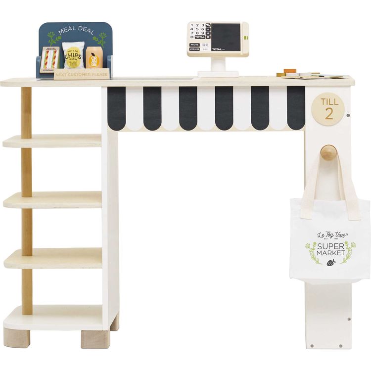 Le Toy Van - Supermarket Till Checkout & Accessories - Preschool
