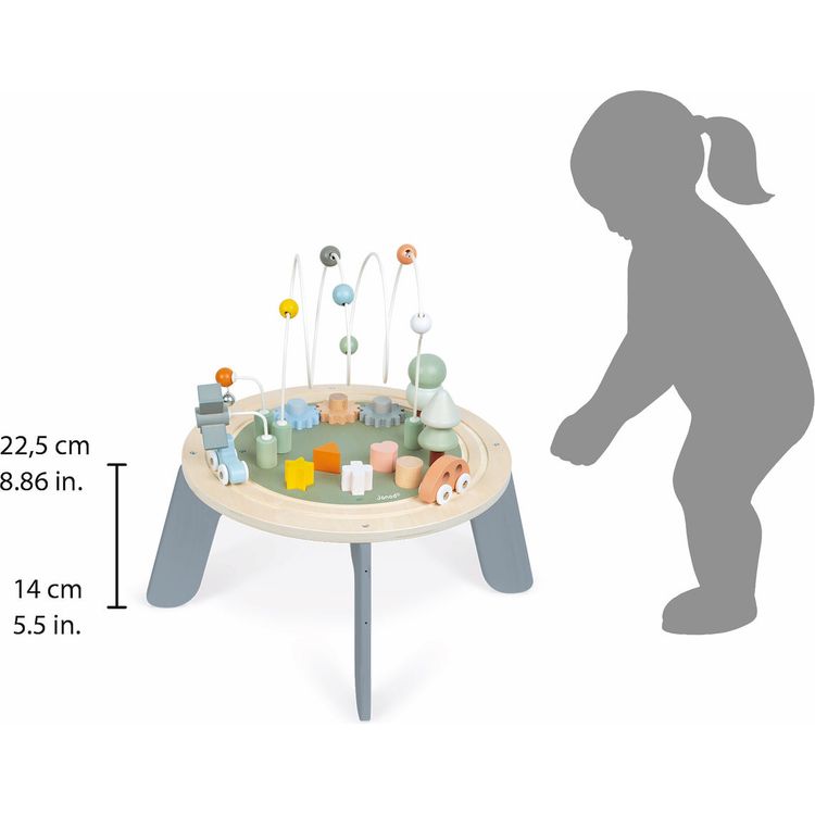 Janod - Sweet Cocoon Multi-Activity Table - Infants