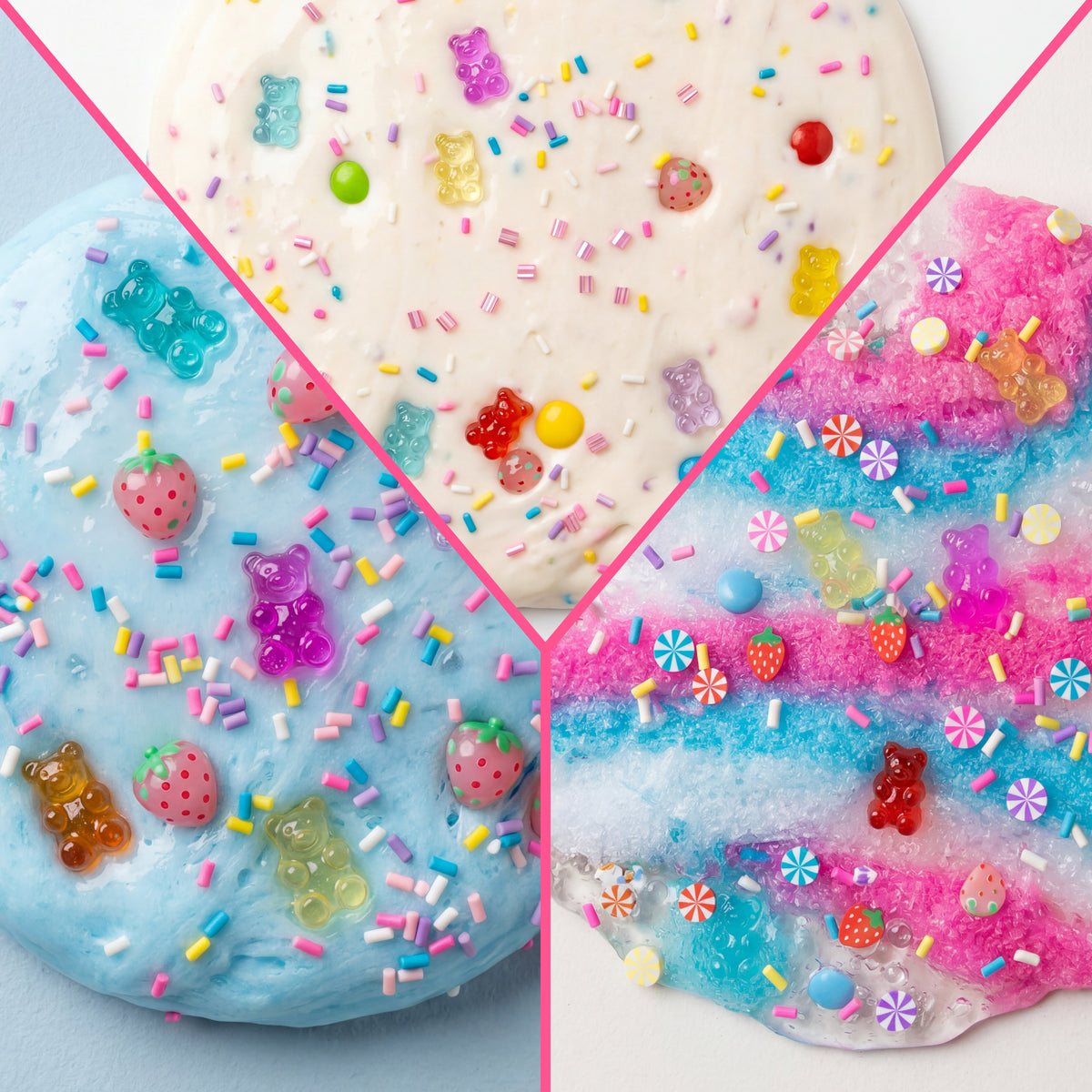 FAO Schwarz - Sweet Scoop Slime with Strawberry Drizzle - Creativity