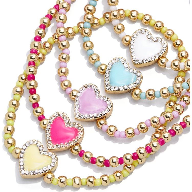 Minibar by BaubleBar - Sweetheart Kids' Pisa Bracelet Set - Trend Accessories