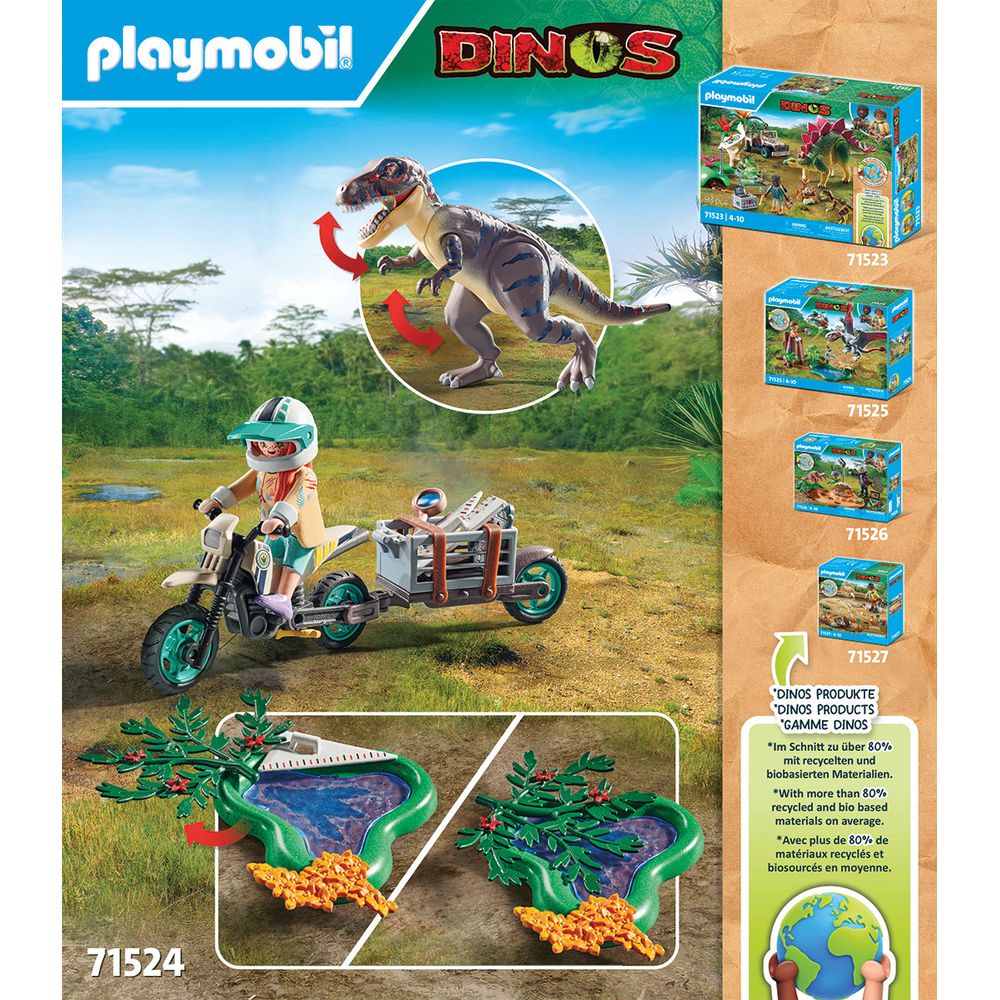 Playmobil - T-Rex Hunt Playset - Preschool