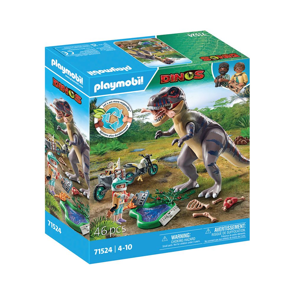 Playmobil - T-Rex Hunt Playset - Preschool