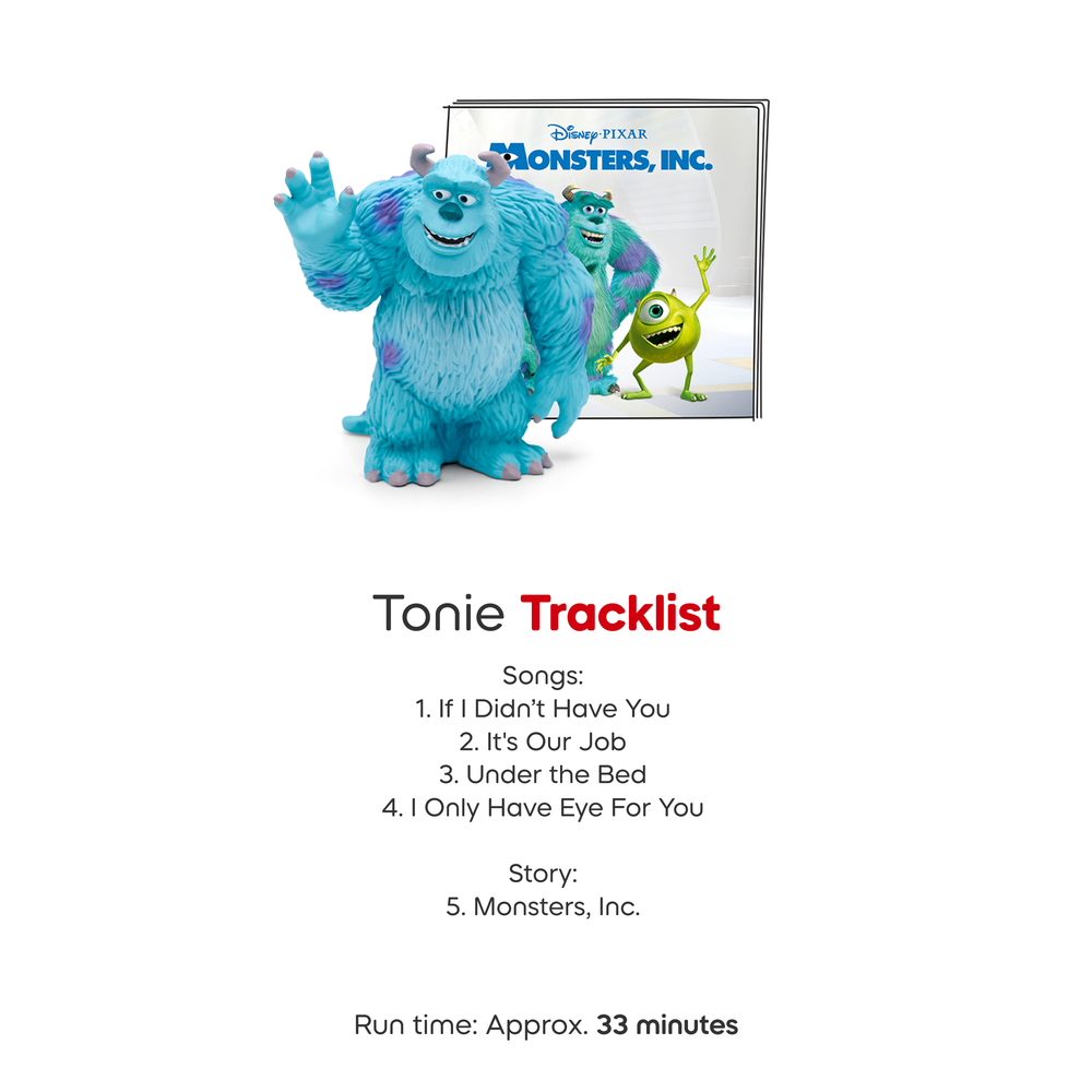 Tonies Disney Pixar Toniebox 2 Bundle with 10 Tonies - Sunset Red