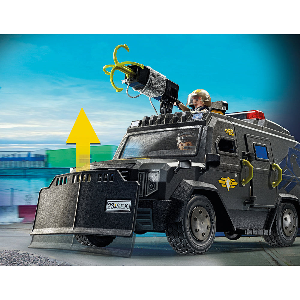 Playmobil - Tactical Police: All-Terrain Vehicle Playset - Preschool