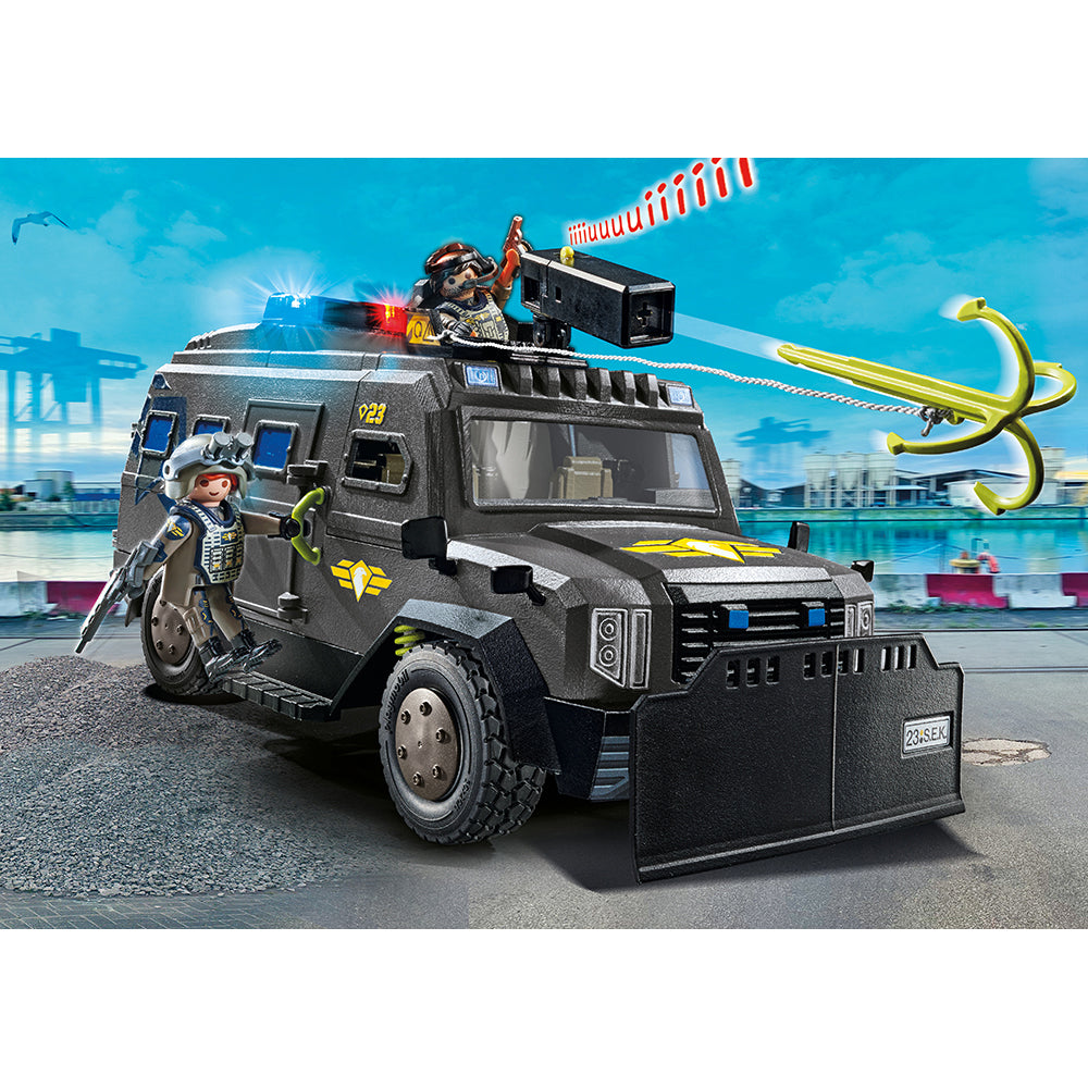 Playmobil - Tactical Police: All-Terrain Vehicle Playset - Preschool