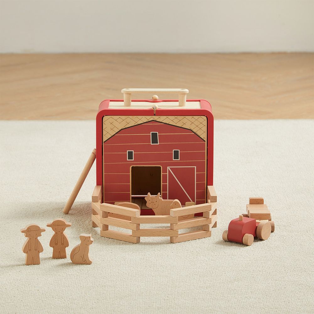 Wonder & Wise - Take With Me Farm Playset - Preschool