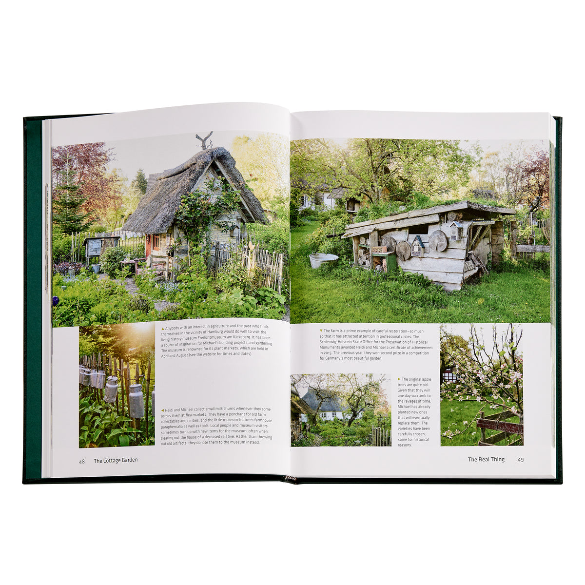 Graphic Image - The Cottage Garden Book Leather Edition - Books
