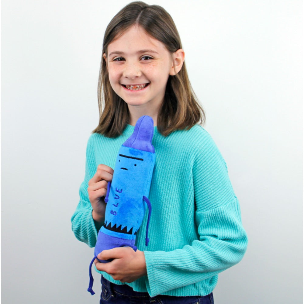 MerryMakers - The Day the Crayons Quit Plush - Blue - Plush