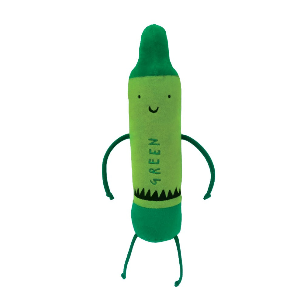 MerryMakers - The Day the Crayons Quit Plush - Green - Plush