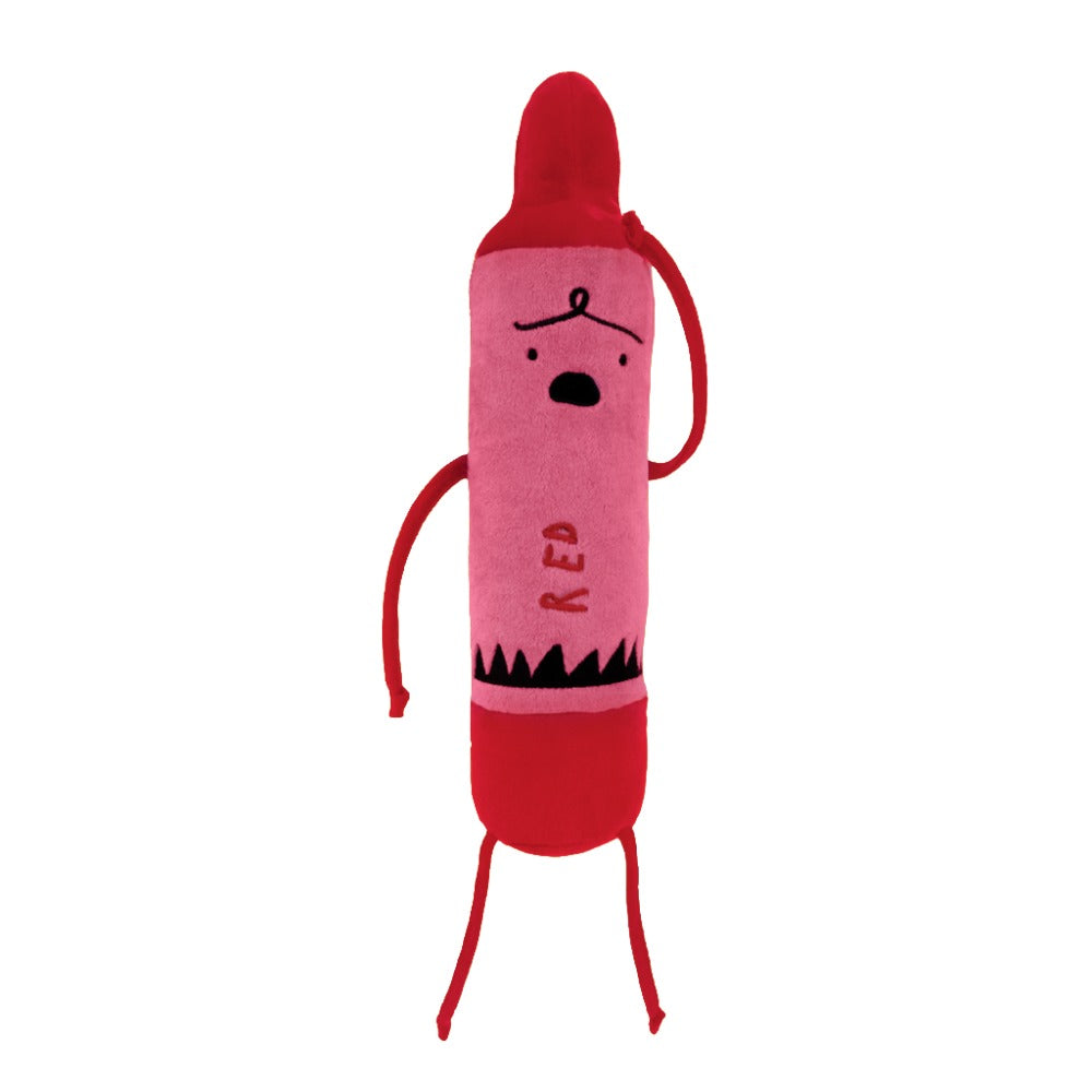 MerryMakers - The Day the Crayons Quit Plush - Red - Plush