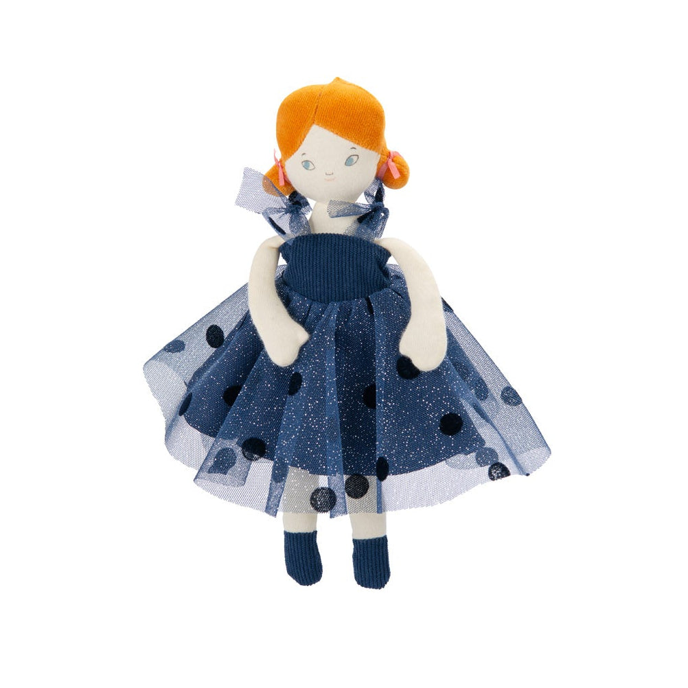 Moulin Roty - The Evening Dresses Doll with Suitcase - The Parisiennes - Dolls