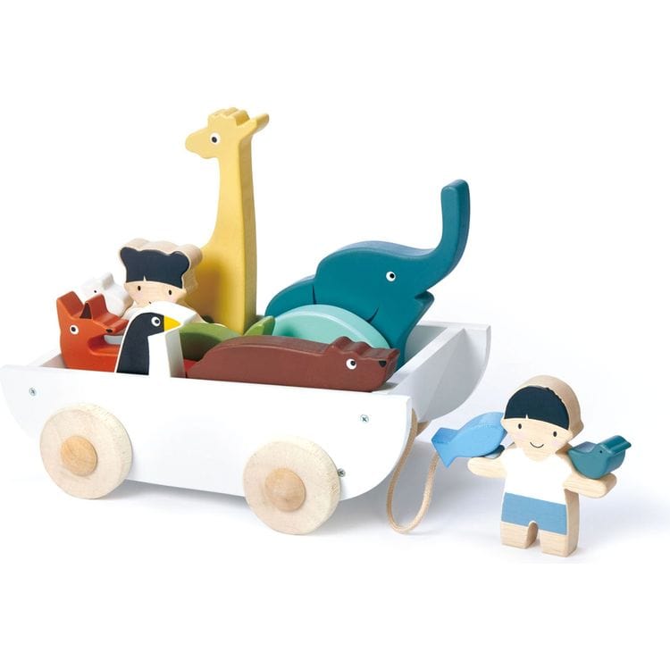 Tender Leaf Toys - The Friend Ship Wooden Playset - Preschool