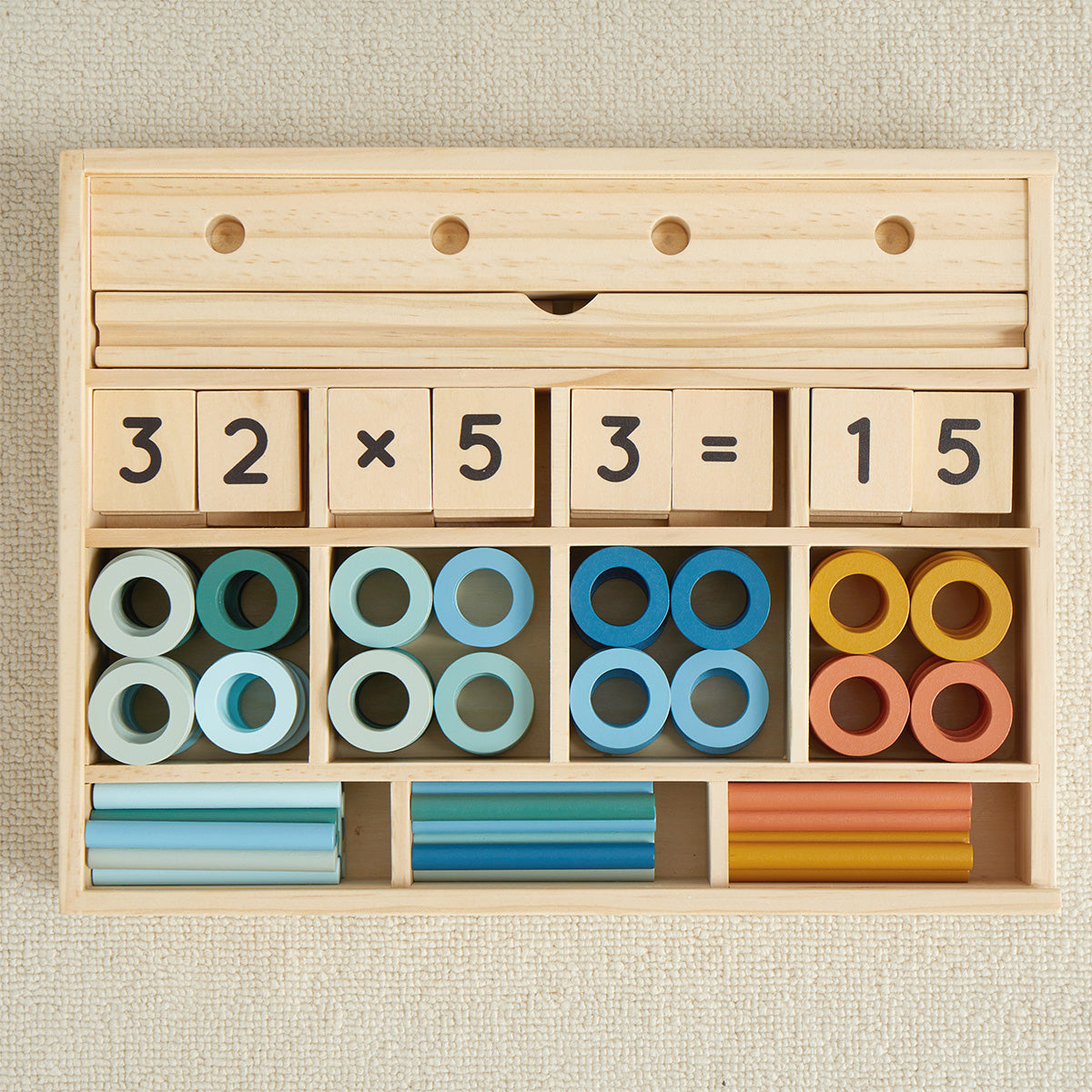 Wonder & Wise - The Math Path Wood Toy - Preschool