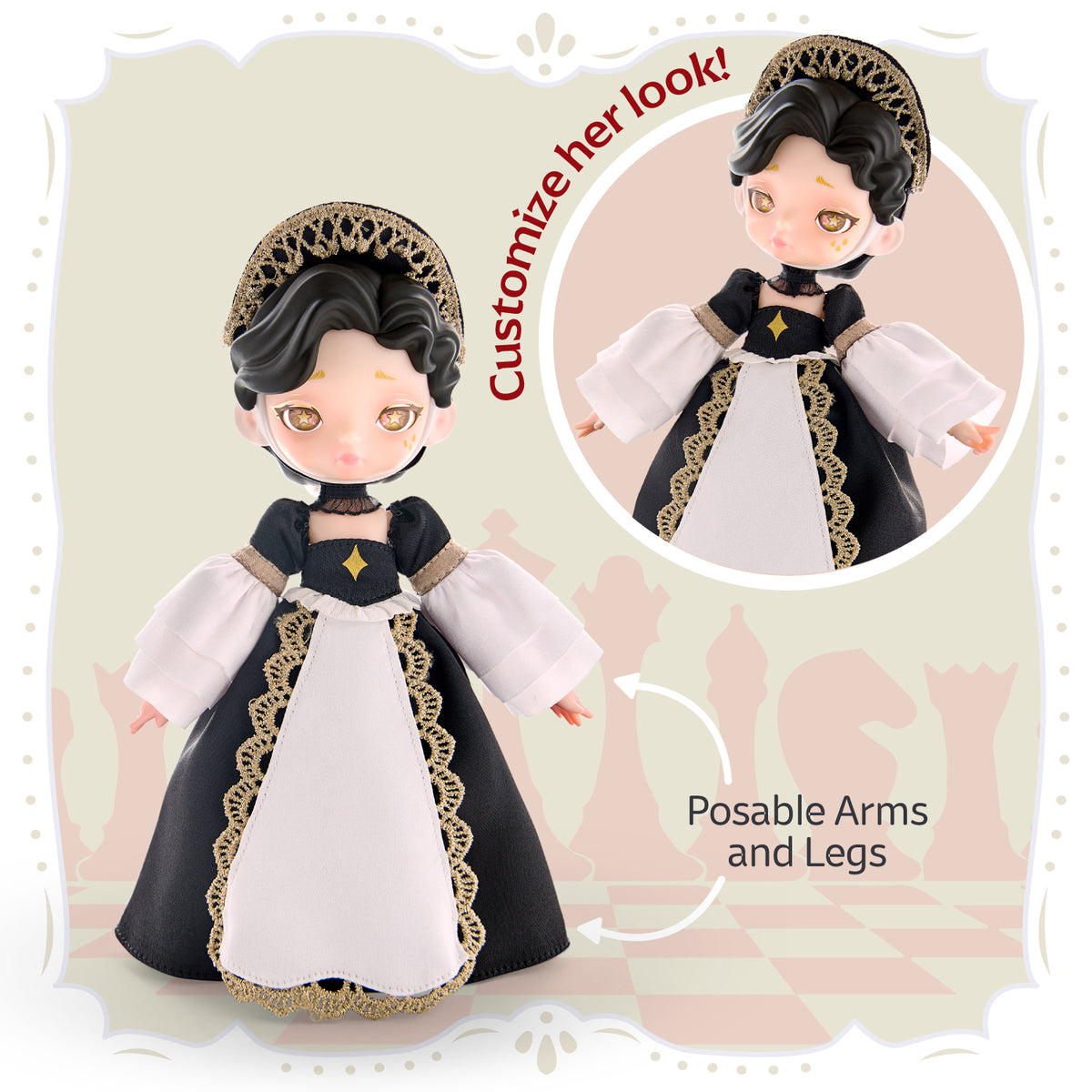 Iconic Drops - The Royal & Whimsical Doll Figurine Blind Box - Collectibles
