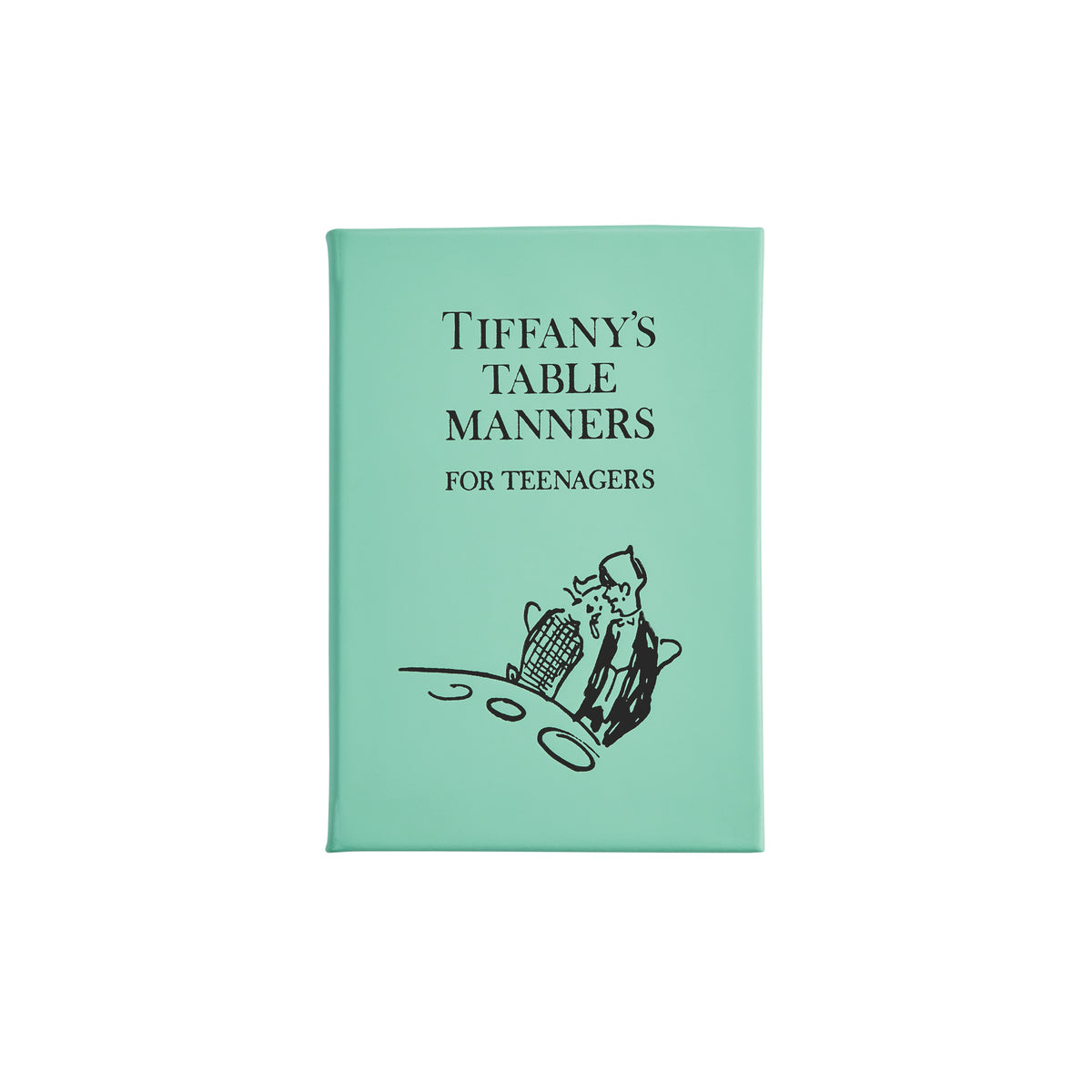Graphic Image - Tiffany's Table Manners for Teenagers Book Leather Edition - Books