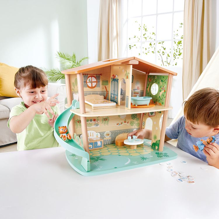 Hape - Tigers’ Jungle Doll House - Preschool