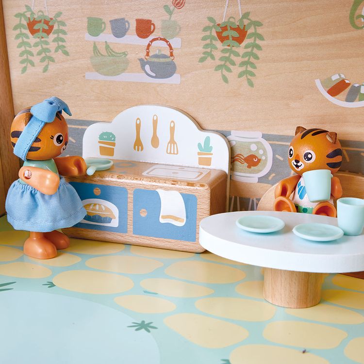 Hape - Tigers’ Jungle Doll House - Preschool