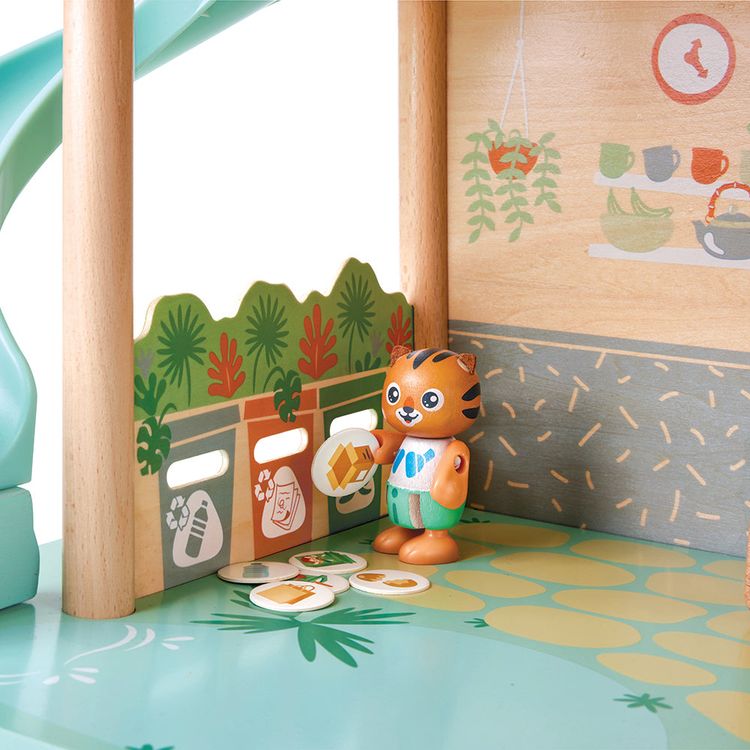 Hape - Tigers’ Jungle Doll House - Preschool