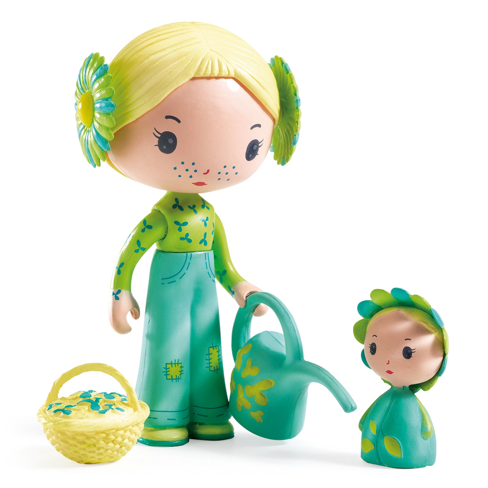 Djeco - Tinyly Flore & Bloom Figurines - Collectibles