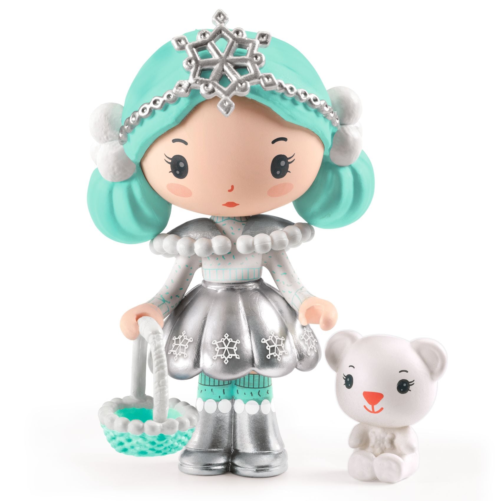 Djeco - Tinyly Neige & Nours Figurines - Collectibles