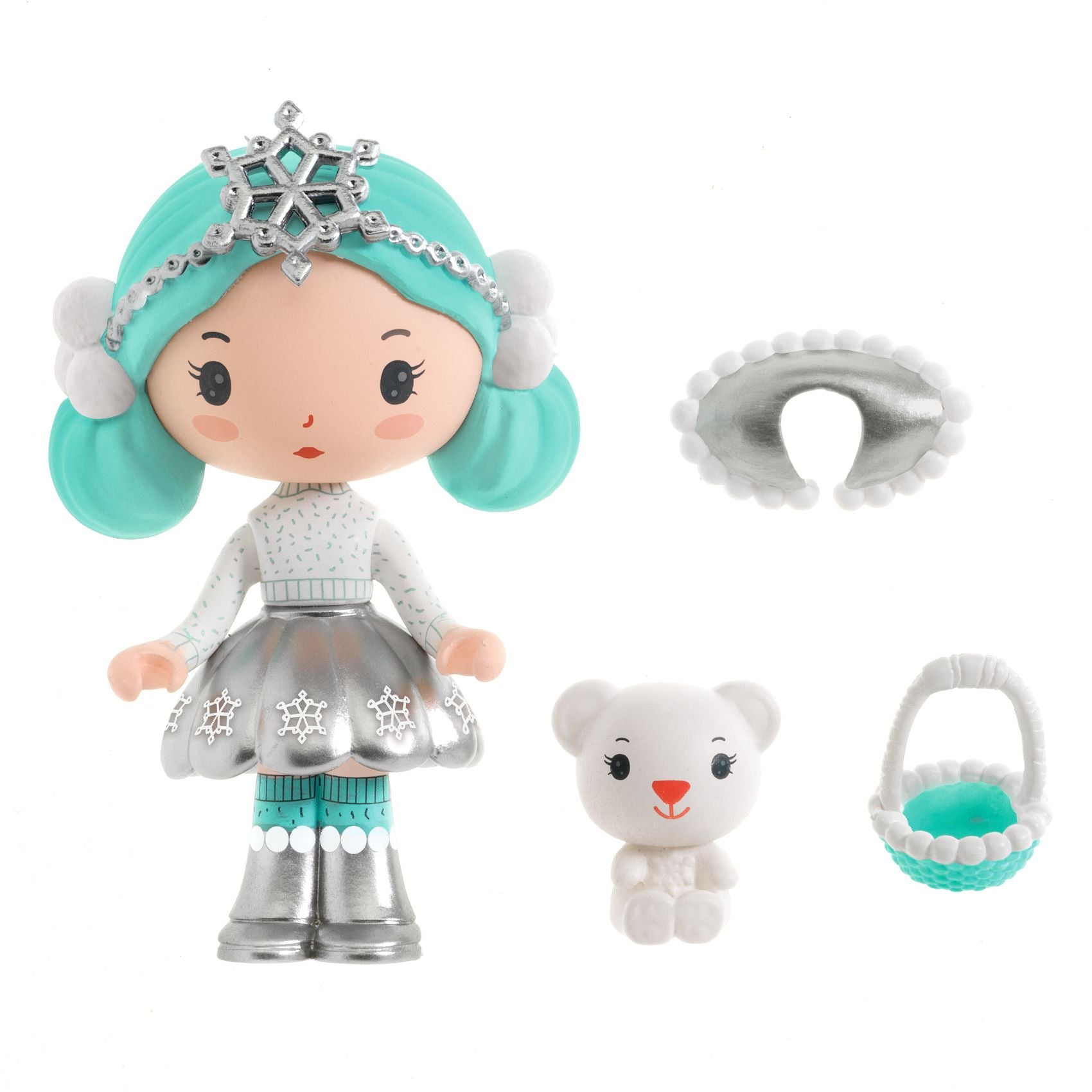 Djeco - Tinyly Neige & Nours Figurines - Collectibles