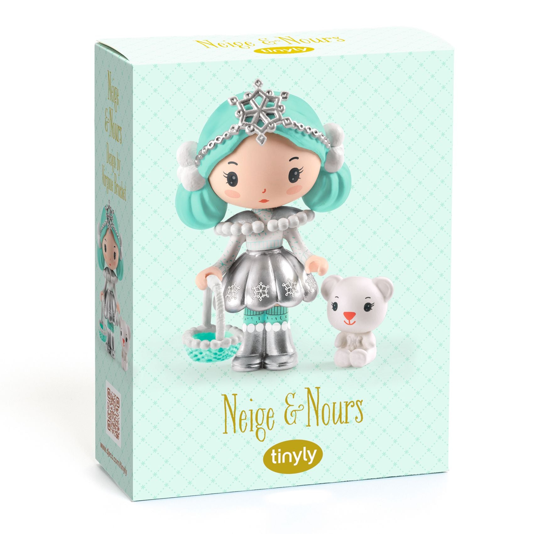 Djeco - Tinyly Neige & Nours Figurines - Collectibles