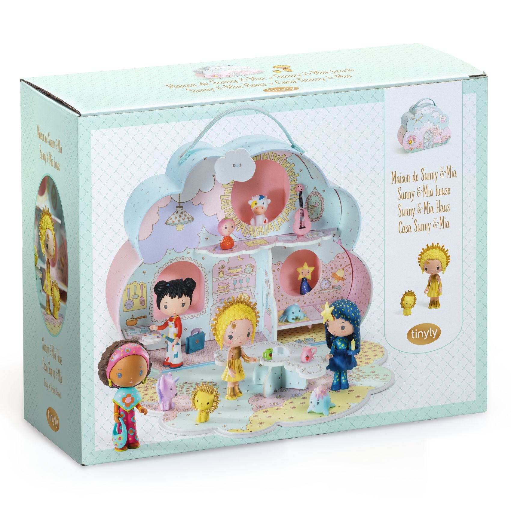Djeco - Tinyly Sunny & Mia House - Collectibles