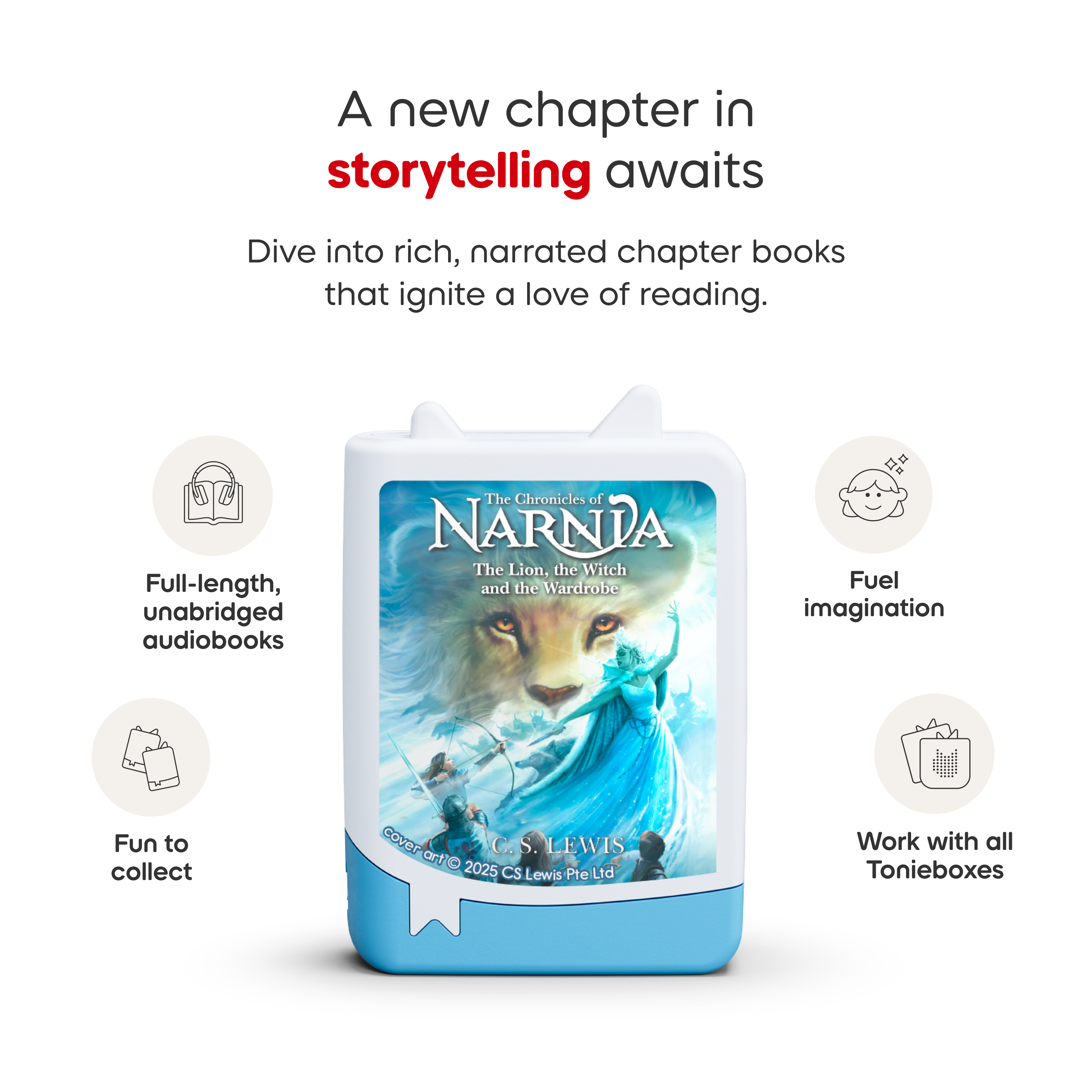 Tonies - Tonies Audiobooks: The Chronicles of Narnia - Electronics