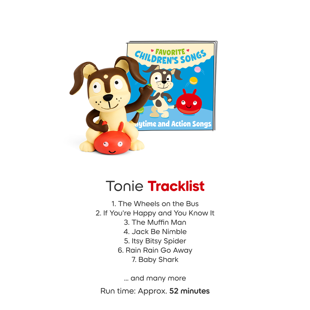 Tonies - Tonies Playtime Puppy Toniebox 2 Starter Set - Sunset Red - Electronics