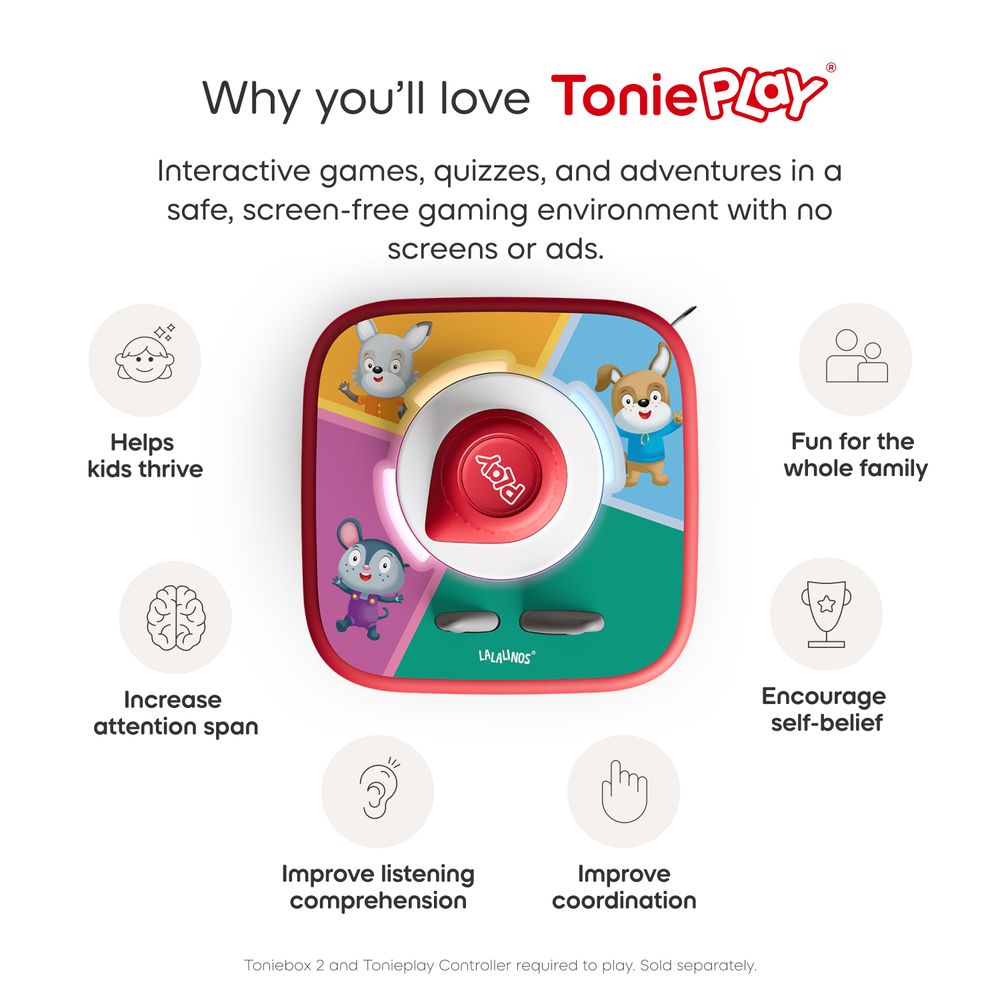 Tonies - Tonies Tonieplay Lalalinos: Your Day in Bumbaloo Game - Electronics