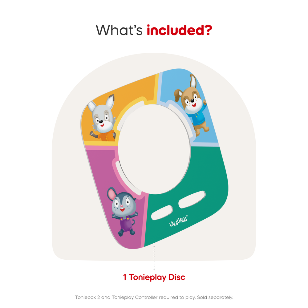 Tonies - Tonies Tonieplay Lalalinos: Your Day in Bumbaloo Game - Electronics