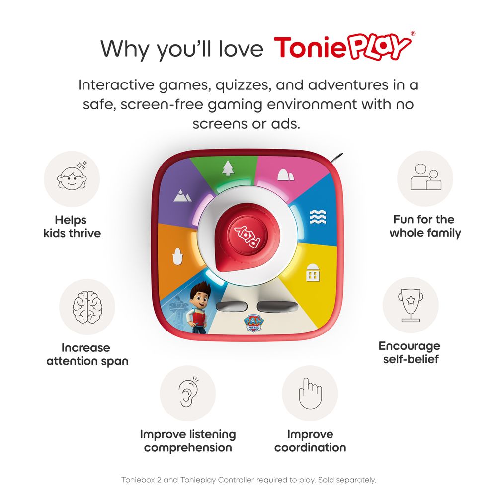 Tonies - Tonies Tonieplay PAW Patrol: Adventure Bay Rescue Heroes - Electronics