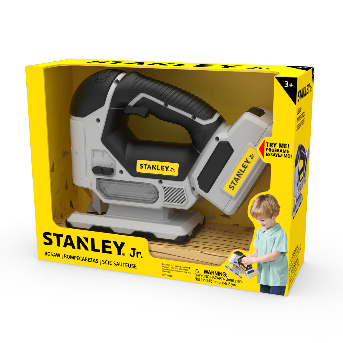 Stanley Jr. - Toy Power Tool Jigsaw Pretend Play - Preschool