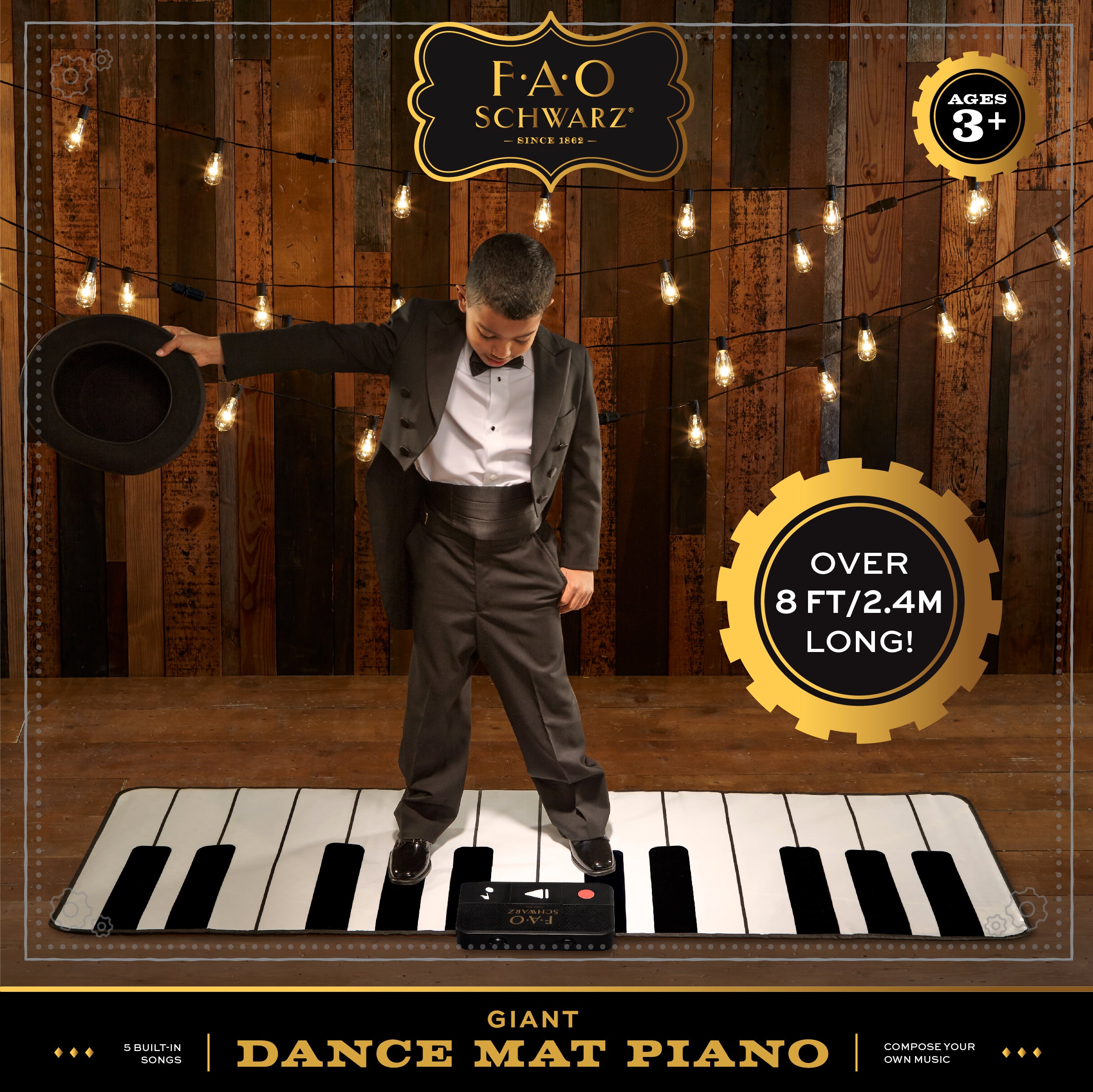 Premium Piano Dance Mat