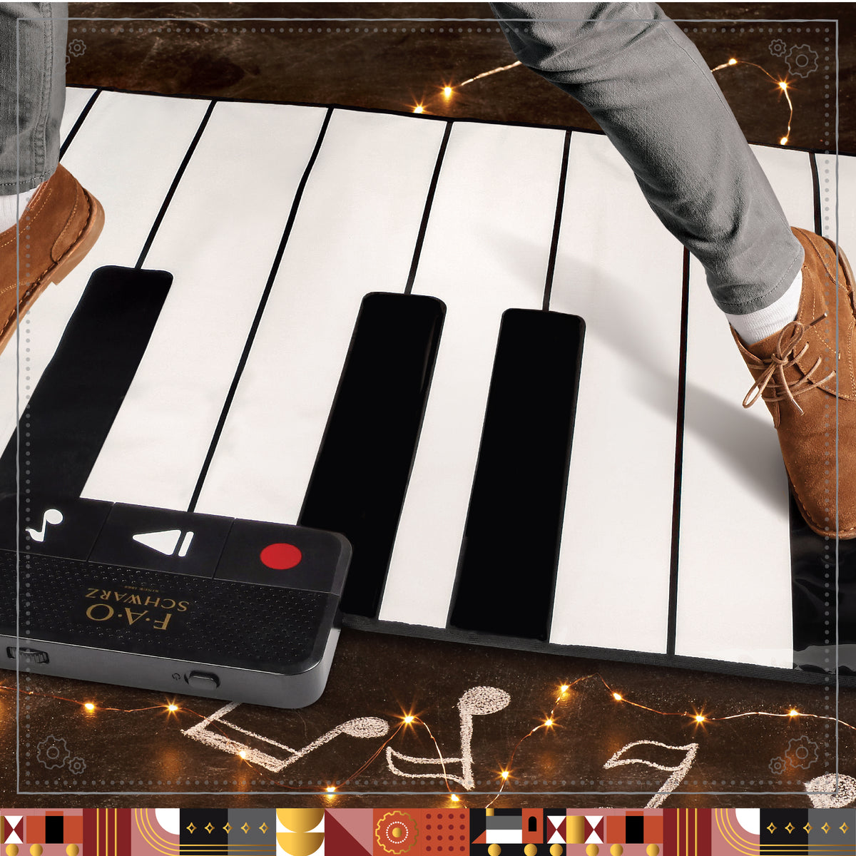 Premium Piano Dance Mat