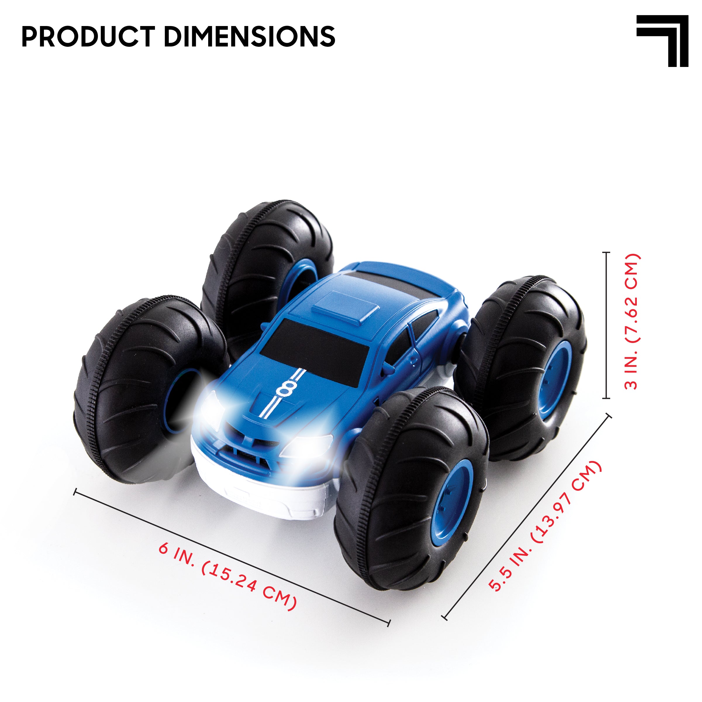 Flip Stunt Rally Remote Control Stunt Vehicle