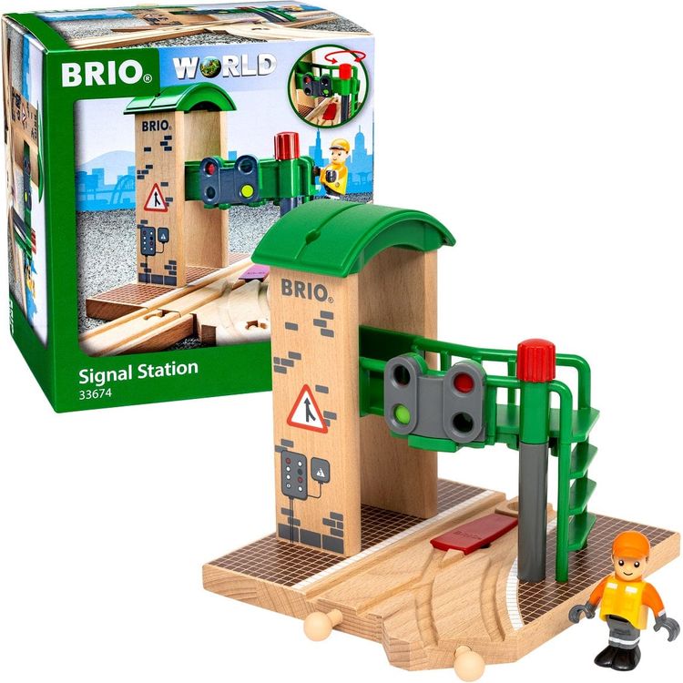 Brio - Train Signal Station - Preschool