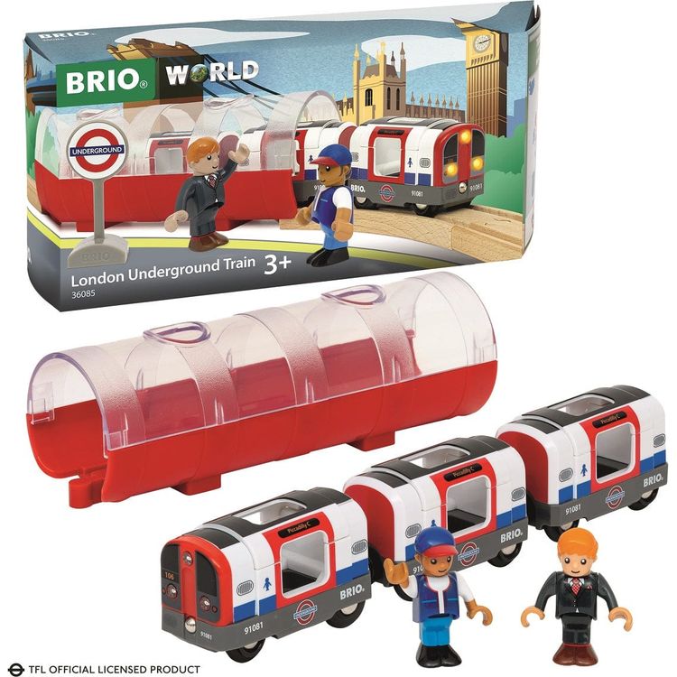 Brio - Trains of the World - London Underground Train - Preschool