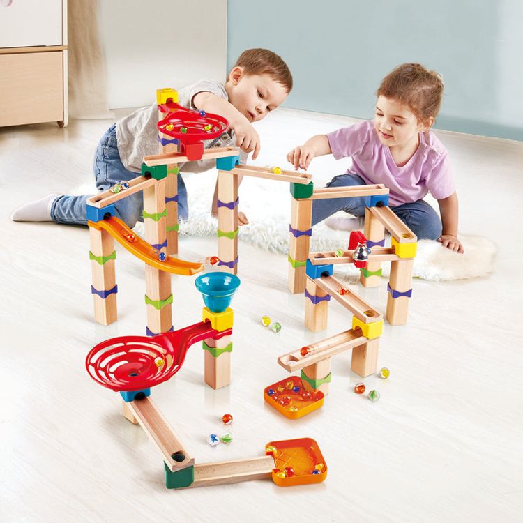 Hape - Tricks N Twists Marble Track - Preschool