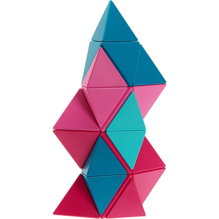 Trido - Trido Flamingo Medium Magnet Building Set - 24 Pieces - Preschool